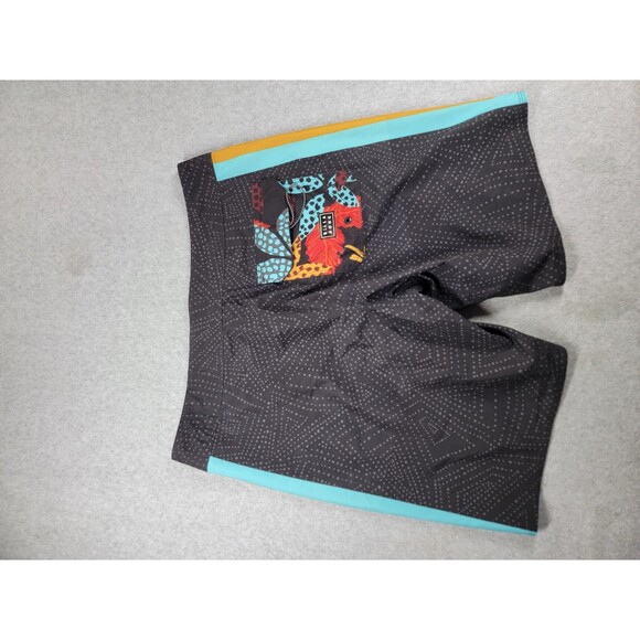 Billabong Swim Trunks Mens 32 34x8 Airlite Black Stripe Lightweight Pocket Surf - Picture 9 of 12